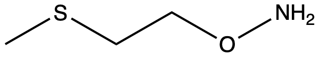 O-[2-(Methylsulfanyl)ethyl]hydroxylamine