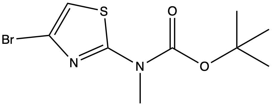 tert-Butyl (4-bromothiazol-2-yl)(methyl)carbamate