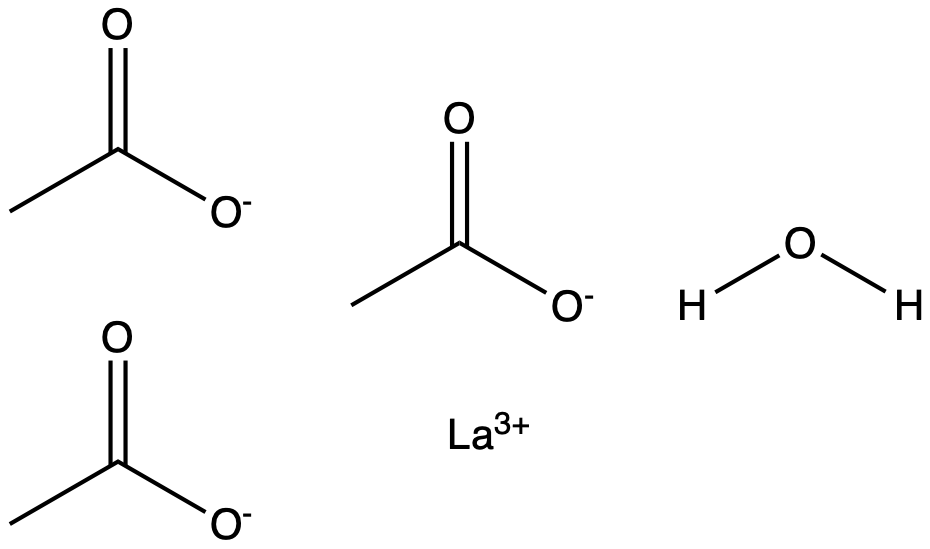 Lanthanum(III) acetate xhydrate