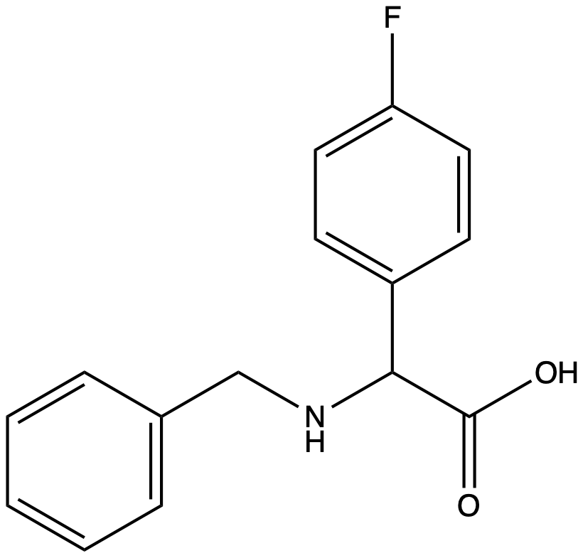 2-(Benzylamino)-2-(4-fluorophenyl)acetic acid