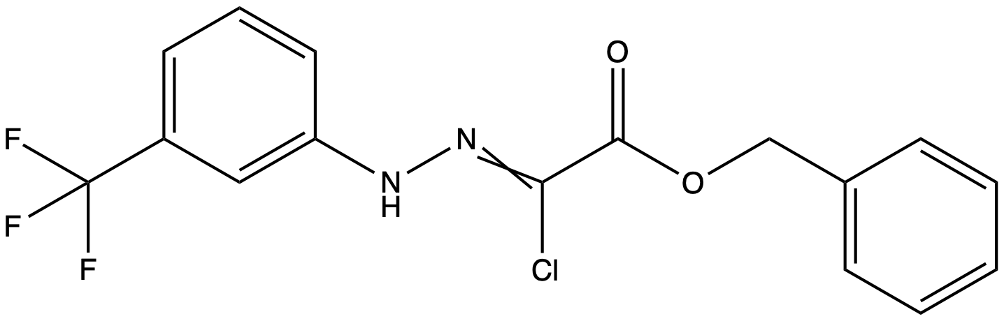 benzyl 2-chloro-2-(2-(3-(trifluoromethyl)phenyl)hydrazono)acetate