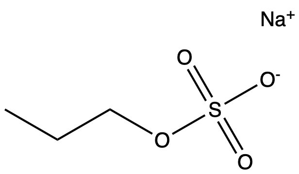 Sodium propyl sulfate