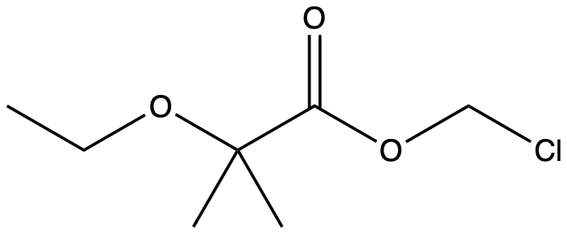 Chloromethyl2-ethoxy-2-methylpropanoate
