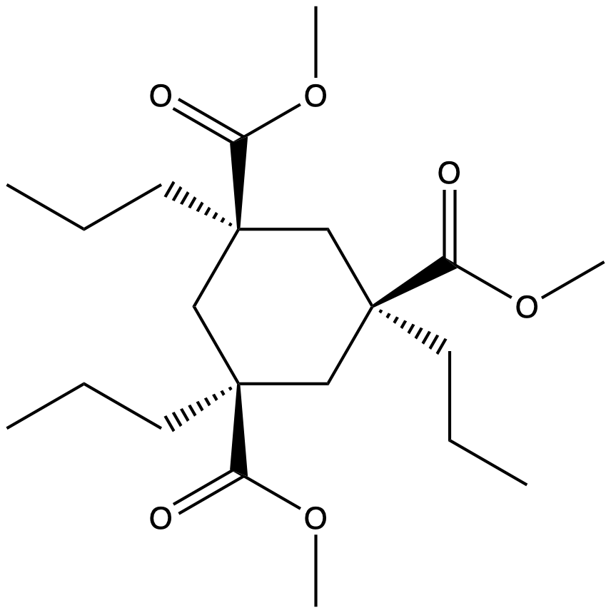 Rel-trimethyl (1s,3s,5s)-1,3,5-tripropylcyclohexane-1,3,5-tricarboxylate
