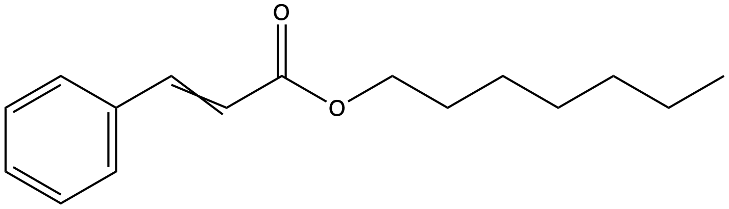 Heptyl cinnamate