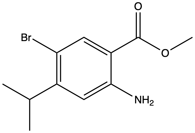Methyl 2-amino-5-bromo-4-isopropylbenzoate