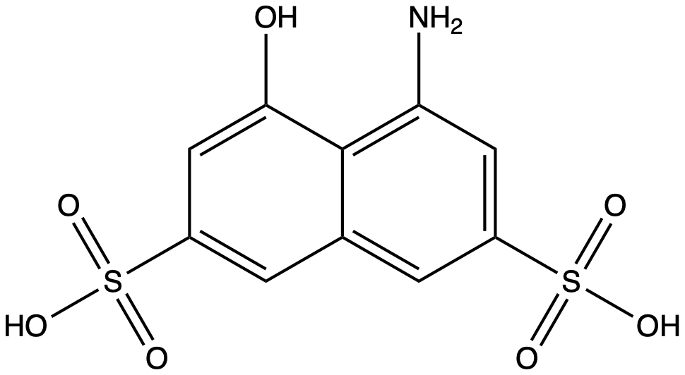 4-Amino-5-hydroxynaphthalene-2,7-disulfonic acid